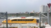 A water bus on the Sai Gon River in Ho Chi Minh City. (Photo: VNA)