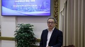 Deputy Minister of Information and Communications Phan Tam delivered his speech in the meeting. (Photo: VNA)