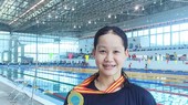 The 14-year old swimmer Vo Thi My Tien