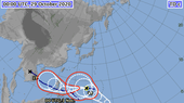 New storm Goni fizzles in offshore Philippines