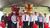 Leaders and Ambassador of Canada to Vietnam attend the ground-breaking ceremony.
