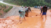 Central localities urgently overcome consequences after flood