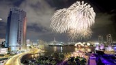 Street art performance activities in celebration of National Reunification Day