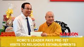 HCMC’s leader pays pre-Tet visits to religious establishments
