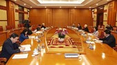 Party chief chairs meeting reviewing organization of Tet celebrations