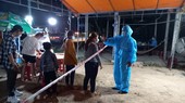 Xuyên ngày đêm tại chốt kiểm tra y tế phòng Covid-19 tại nơi ra vào cửa ngõ Quảng Ngãi
