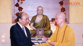 Chủ tịch nước Nguyễn Xuân Phúc thăm, chúc tết Giáo hội Phật giáo Việt Nam