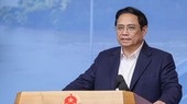 Thủ tướng Phạm Minh Chính phát biểu tại phiên họp. Ảnh: VGP