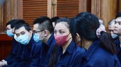 Các bị cáo tại tòa