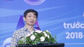 愛滋病防範局長阮黃隆在研討會上發言。(圖源:成山)