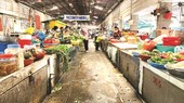 旧邑街市的顾客大幅减少。