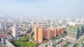 河内市西湖西面都市区一角。