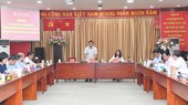 Giám đốc Sở TN-MT TPHCM Nguyễn Toàn Thắng phát biểu chỉ đạo tại hội nghị. Ảnh: VIỆT DŨNG