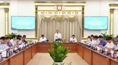 Bí Thư Thành ủy Nguyễn Văn Nên phát biểu chỉ đạo. Ảnh: Viêt Dũng