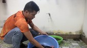 Nước sinh hoạt ở Đà Lạt đen như nước cống