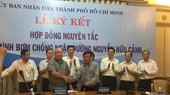 A view of the principle contract signing ceremony on October 2 (Photo: SGGP)