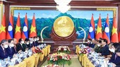 Top priority given to enhancing special Vietnam-Laos ties: Leaders