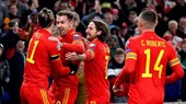 Aaron Ramsey sắm vai người hùng của tuyển Xứ Wales. Ảnh: Getty Images