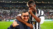 Paul Pogba và người đại diện Mino Raiola khi còn tận hưởng thành công ở Juve.