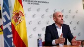 Chủ tịch RFEF, Luis Rubiales. Ảnh: Getty Images