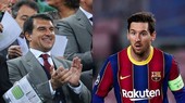 Cựu Chủ tịch Joan Laporta tin sẽ giữ được Lionel Messi khi đắc cử.