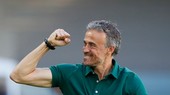 HLV Luis Enrique có lý do để thừa nhận ông như được giải thoát. Ảnh: Getty Images