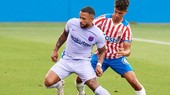 Memphis Depay có màn ra mắt khá suôn sẻ.