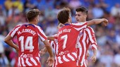 Alvaro Morata tỏa sáng với cú đúp trong ngày trở lại với Atletico Madrid.