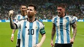 Bên cạnh Lionel Messi, thì Angel Di Maria và đặc biệt Rodrigo De Paul (phải) là những niềm hy vọng lớn của Argentina.