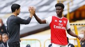 HLV Mikel Arteta xem Bukayo Saka là niềm hy vọng trong hiện tại và cả tương lai của Arsenal.