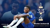 Nicolas Jackson mới ghi một bàn sau 5 lần ra sân ở Premier League nhưng đã nhận số thẻ vàng… gấp 4 lần.