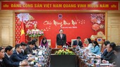 Phó Chủ tịch Thường trực Quốc hội Trần Thanh Mẫn thăm và làm việc với Bộ Y tế. Ảnh: Quochoi