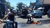 Nghi án người đàn ông dùng xăng đốt vợ cũ vì mâu thuẫn