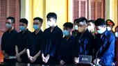 Các bị cáo tại tòa