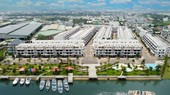 The Pearl Riverside của Tập Đoàn SeaHoldings - tọa lạc ngay bên sông Vàm Cỏ Đông, Bến Lức, Long An