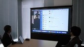Cơ quan quảng cáo internet Nhật Bản Opt Holding sử dụng DingTalk cho một cuộc họp từ xa với khách hàng.