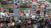 Khu chợ bán thiết bị điện tử lớn nhất thế giới Hoa Cường Bắc.(Nguồn: Reuters.)