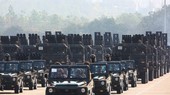 Mỹ trừng phạt Bộ Quốc phòng và các ngân hàng Myanmar vì hỗ trợ chính phủ mua vũ khí. Ảnh: AP