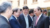 Thủ tướng Nguyễn Xuân Phúc và các đại biểu tham dự hội nghị. Ảnh: TTXVN