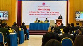 Thứ trưởng Bộ Kế hoạch và Đầu tư Trần Quốc Phương trình bày báo cáo tại hội nghị