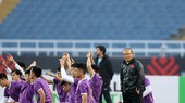 Thầy trò đội tuyển Việt Nam hướng đến mục tiêu giành chiến thắng trong trận chung kết lượt đi. Ảnh: THANH QUỐC
