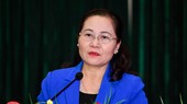 Chủ tịch HĐND TPHCM Nguyễn Thị Lệ phát biểu tại hội nghị. Ảnh: VIỆT DŨNG
