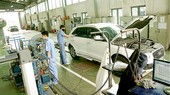 Hoạt động đăng kiểm xe tại Hà Nội được dự báo là sẽ “giảm nhiệt” nhờ tác động của Thông tư 02 và việc mở lại các trung tâm đăng kiểm đang tạm dừng hoạt động. Ảnh: VIẾT CHUNG