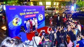Đêm gala trao giải thưởng Quả bóng vàng Việt Nam năm 2021. Ảnh: DŨNG PHƯƠNG