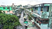 Một chung cư thuộc nhóm D Ngô Gia Tự.