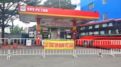 Một cây xăng thuộc hệ thống của Comeco, quận Gò Vấp, TPHCM, hết xăng bán trong ngày 6-10.