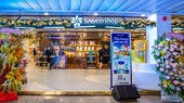 Khu bán hàng miễn thuế của Sasco tại sân bay Tân Sơn Nhất.