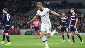 Harry kane ghi bàn ở trận lượt đi.