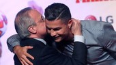 Chủ tịch Florentino Perez và Ronaldo