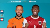 Memphis Depay (Hà Lan) và David Alaba (Áo)